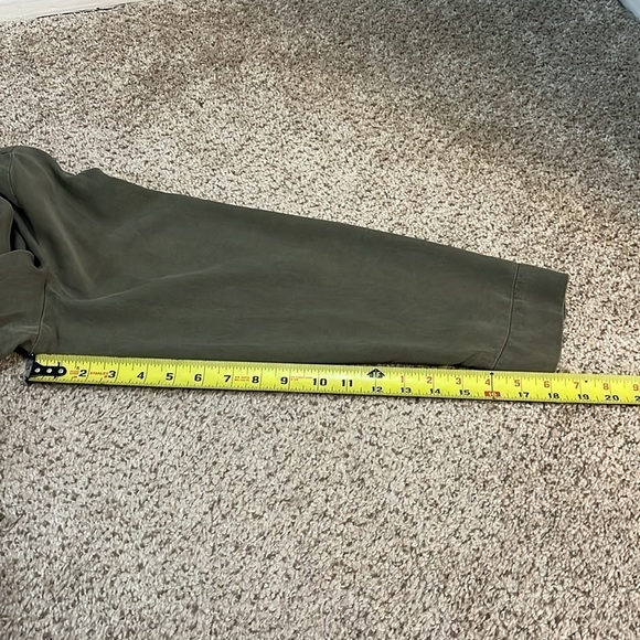 Eddie Bauer XXL Women’s Tall Button Down Forest Green Tencel Layering Top - Picture 9 of 11